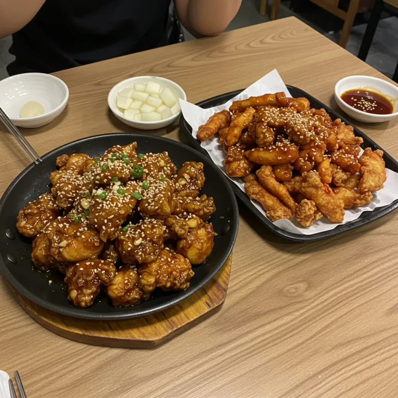 주교동치킨추천, 한 가지 맛만 먹기 아쉬우셨죠?”성사동치킨추천 본문 이미지 1